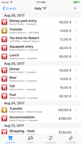 Share-a-bill screenshot