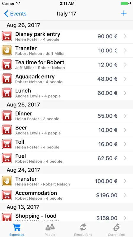 Share-a-bill screenshot 1 of 5