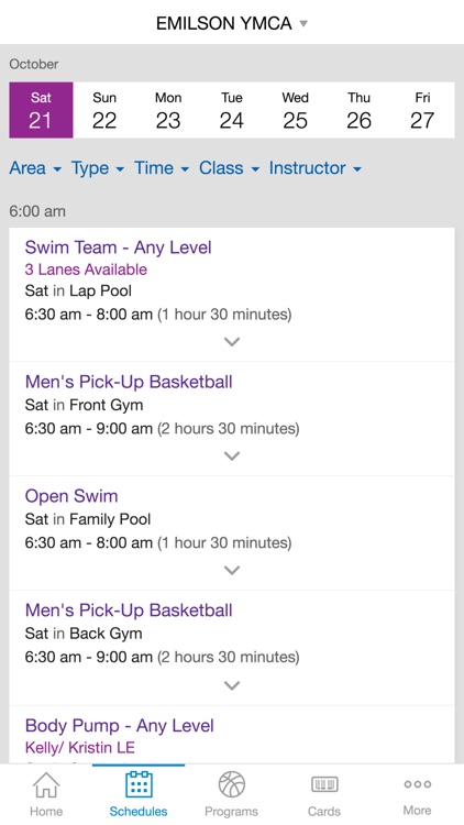 South Shore YMCA screenshot-3