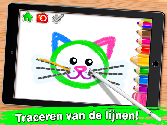 Tekenen voor kinderen! iPad app afbeelding 1