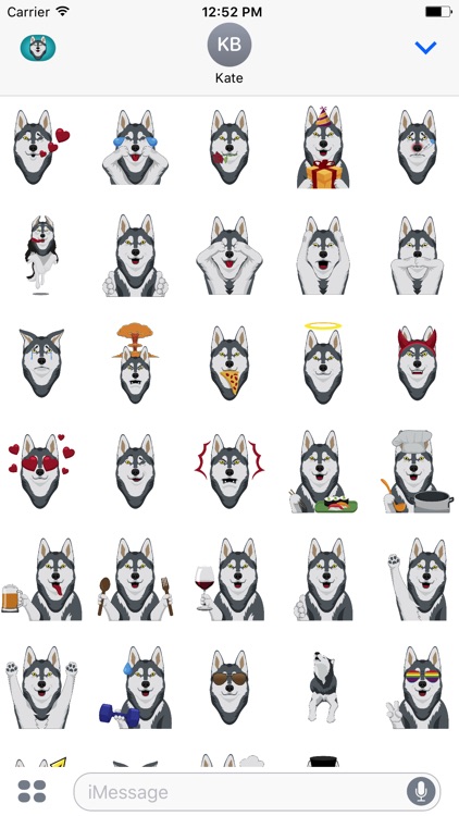 WOLFMOJI - WolfMoji sticker keyboard