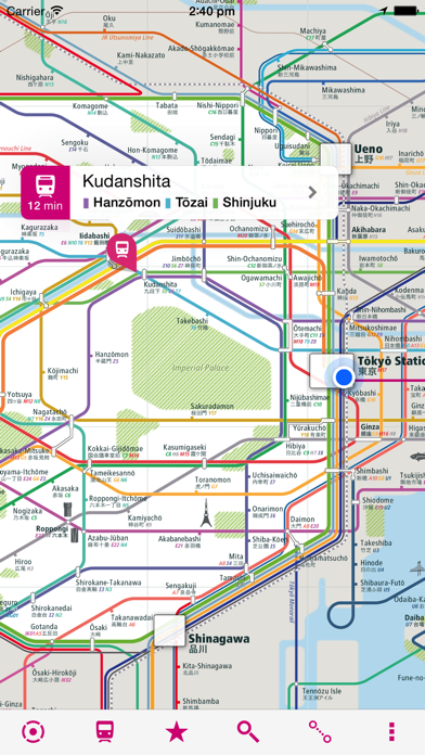 Screenshot #1 pour Tokyo Rail Map+ Lite • Yokohama, Saitama, Chiba