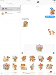 teddy bear for couples in love iPad Captures Décran 1