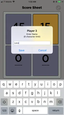 Game screenshot Domino Score Sheet apk