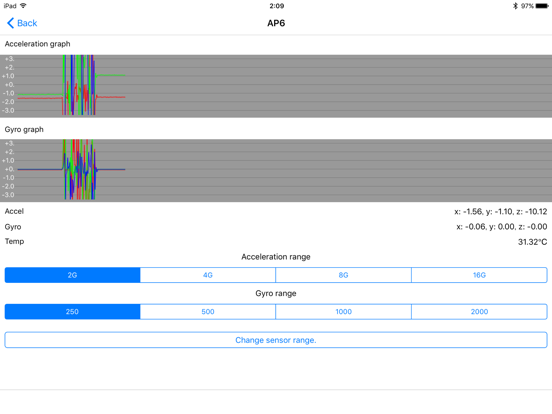 Screenshot #5 pour EEG Acceleration logger