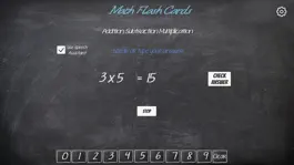 Game screenshot Math Flash Cards: Voice Assist apk