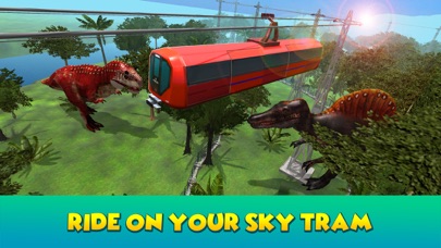 Dino Park Sky Tram Simulator screenshot 2