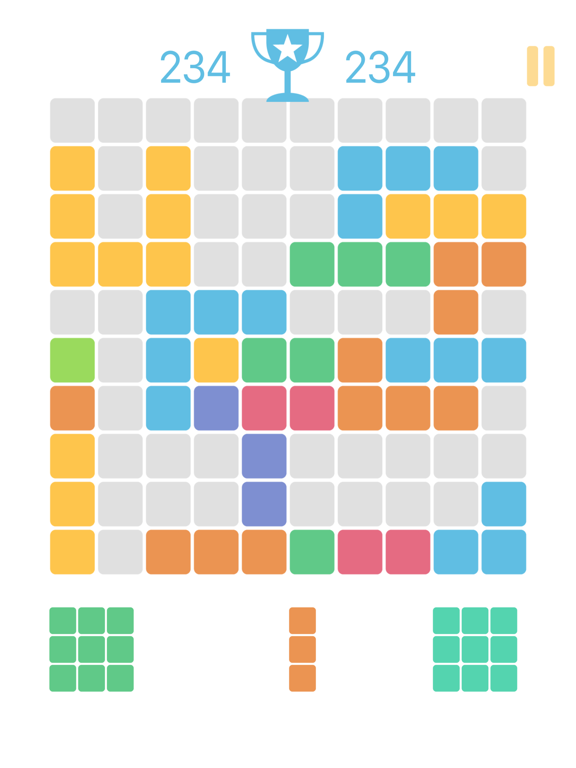 100 Blocks - Best Puzzle Gamesのおすすめ画像2
