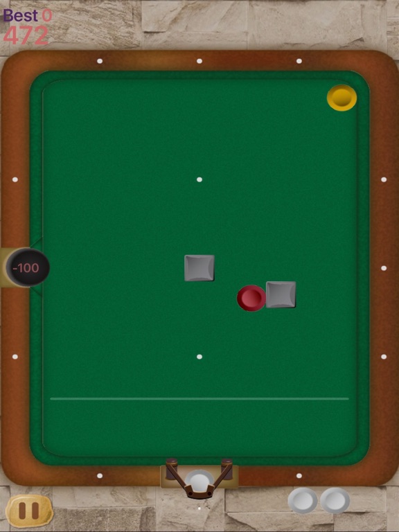 Discs Billiards iPad screenshot