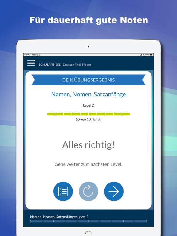 Deutsch Fit 5. Klasse iPad screenshot 5 - Education app