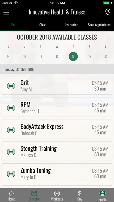 Innovative Health And Fitness screenshot 2