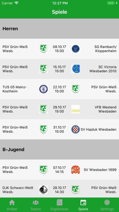 PSV GW Wiesbaden screenshot 3