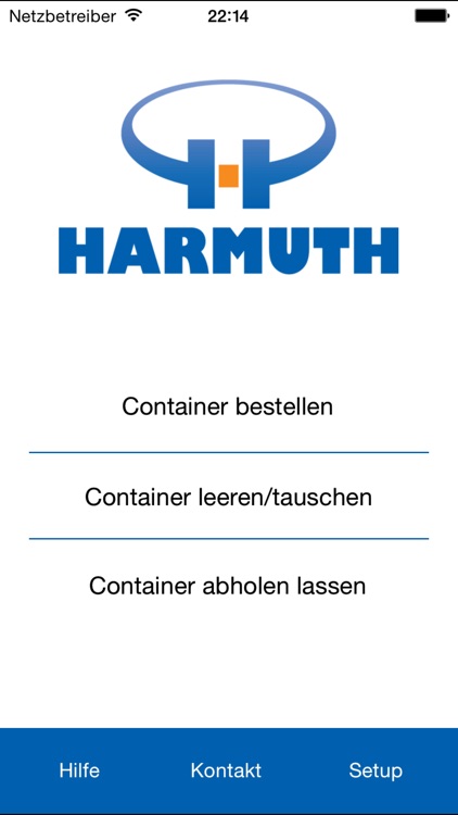 Harmuth Container-App