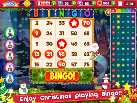 Bingo Christmas: Holiday Bingoのおすすめ画像1