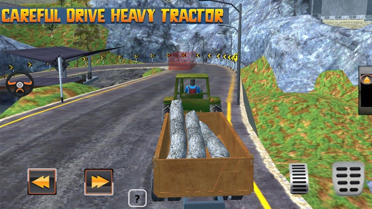 Driving Tractor Farming Sim