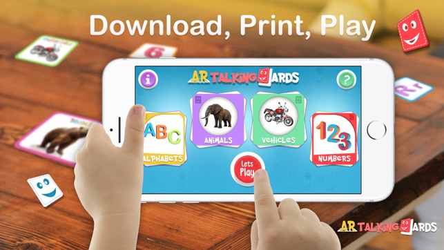 AR Talking Cards 4D