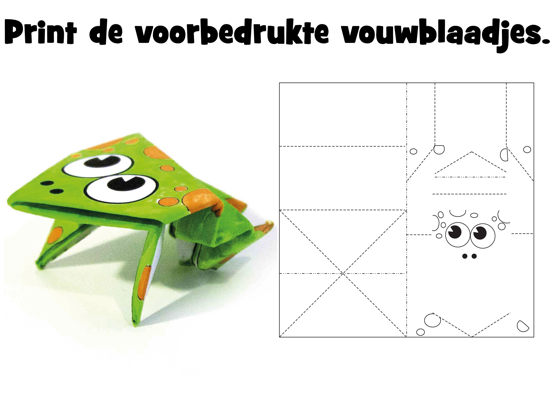 Origami kinderen - Juf Jannie iPad app afbeelding 3