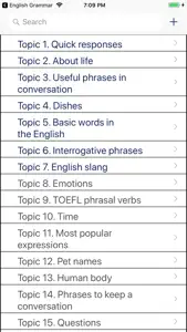 English Offline Audio Topics screenshot #2 for iPhone