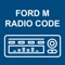 If your Ford radio has a serial number beginning with the letter M, use this code generator to find the code you need to activate your radio