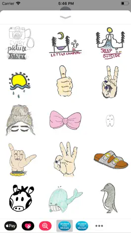 Game screenshot Student Stickers apk