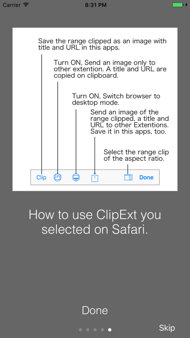 ClipExt iPhone screenshot 5 - Utilities app
