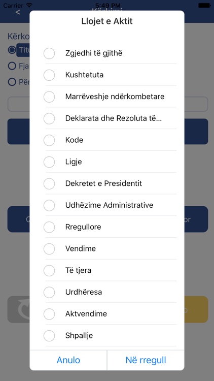 Gazeta Zyrtare - RKS screenshot-3