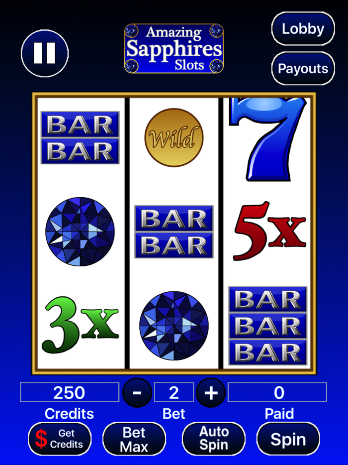 Amazing Sapphires Slots