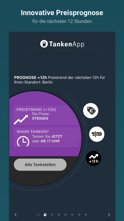 TankenApp mit Benzinpreistrend