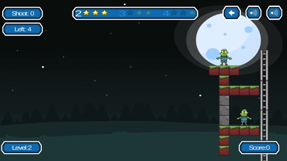 Shooting Zombie : PhysicPuzzle screenshot 3