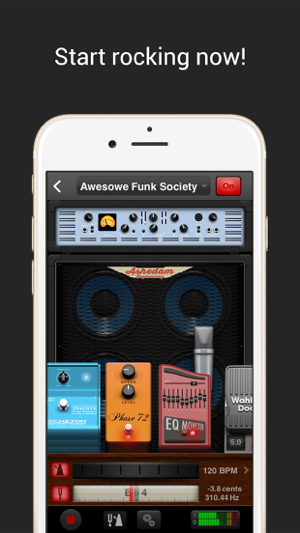 ‎AmpKit+ guitar amps & pedals Screenshot