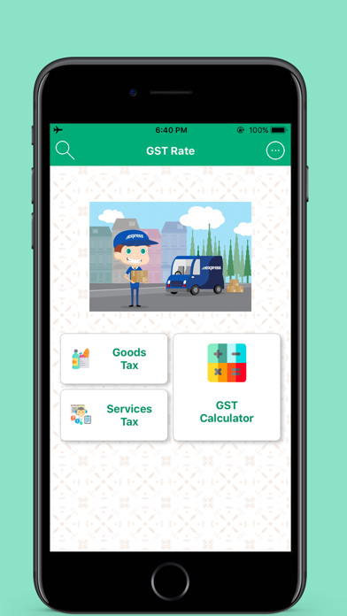 Screenshot #1 pour GST Calculator & Tax Rate Finder (GST Tax Guide)
