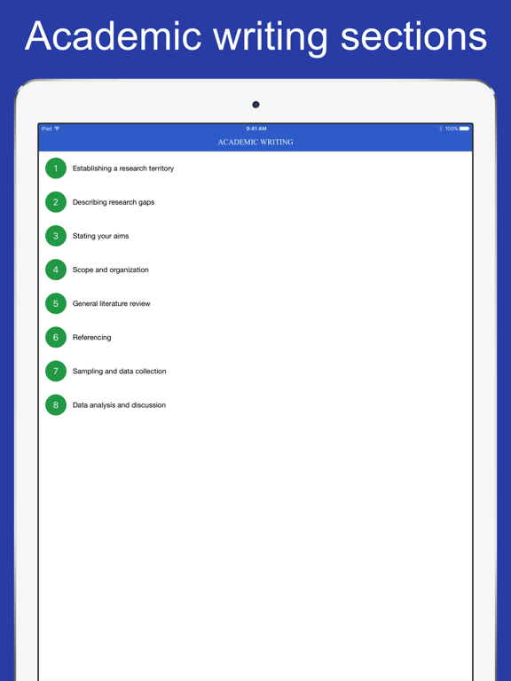 Screenshot #4 pour Mastering Academic Writing