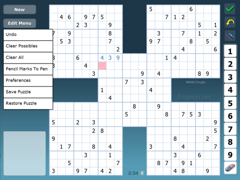 dkm Samurai Sudoku screenshot 4