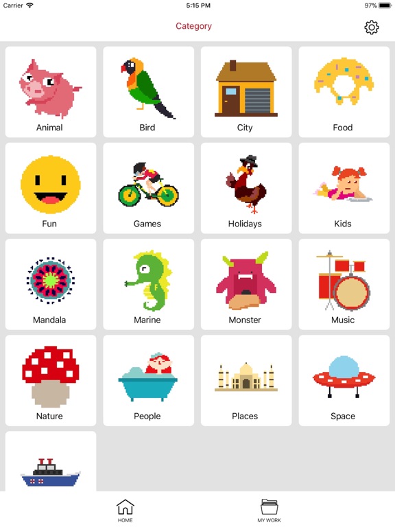 Color By Number Puzzle