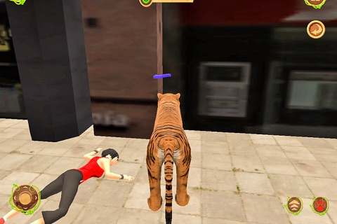 Wild Tiger Beast City Attack screenshot 2