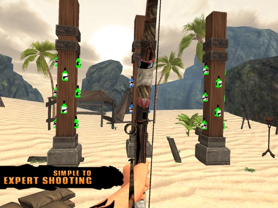 Screenshot #6 pour Bottle Shoot Archery Games