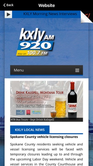FM Newsradio 100.7 KXLY 920(圖2)-速報App