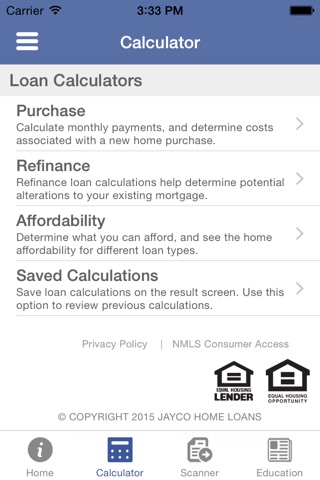 JAYCO Mortgage Calculator screenshot 2