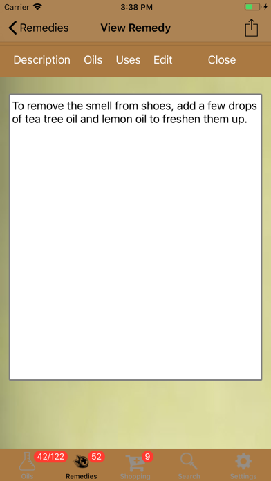 My Essential Oil Remedies screenshot