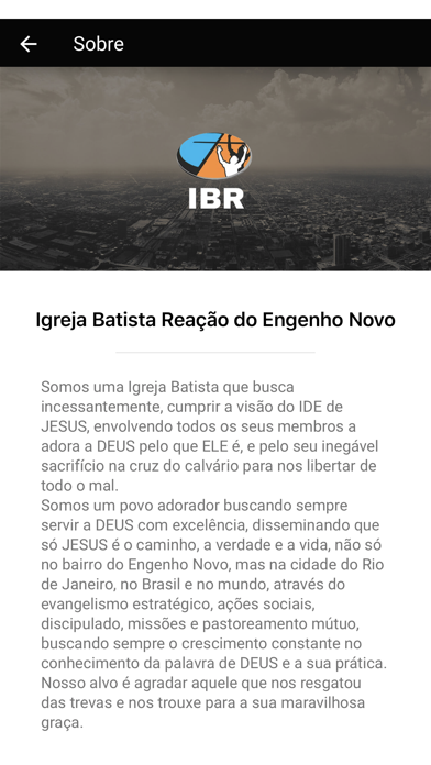 Igreja Batista Reação screenshot 2