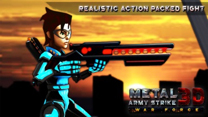 How to cancel & delete Metal Army Strike 3D War Force from iphone & ipad 1