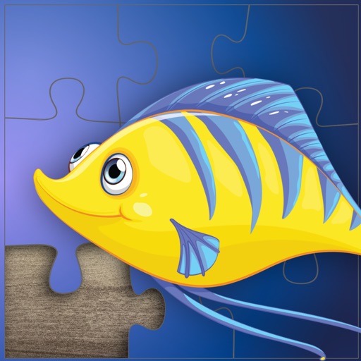 Ocean puzzles for kids and toddlers