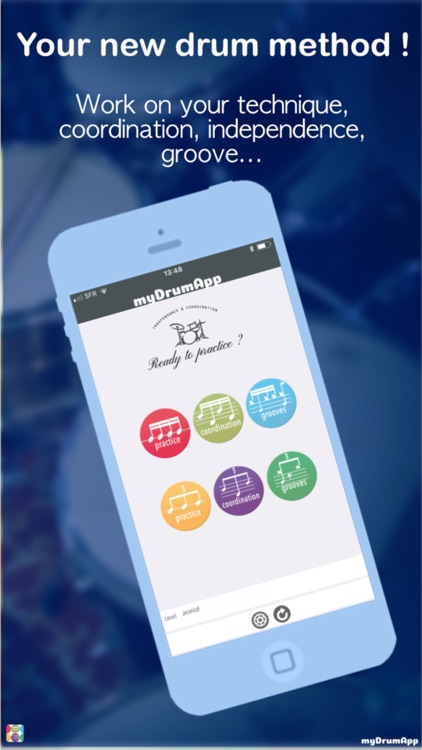 myDrumApp - Drum Practice