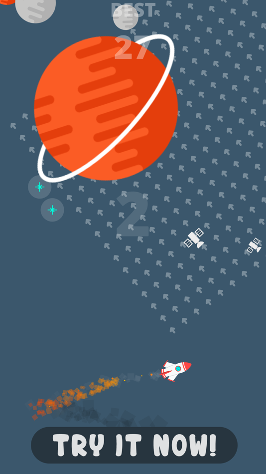 #4. Star Run: Flying Rocket Game (iOS) 由: Aljosa Pavsic