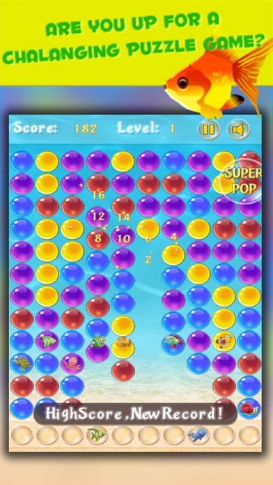 Tap Bubble Sea screenshot 2