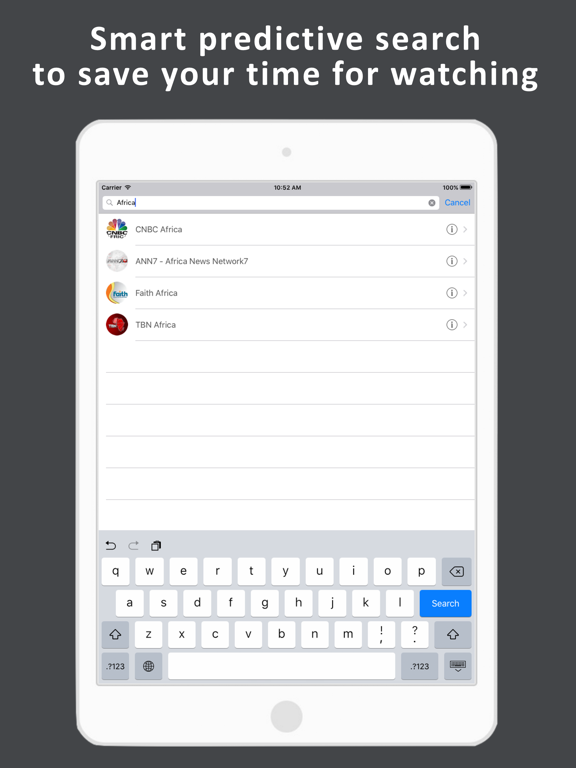 Screenshot #6 pour TV of South Africa (TV of RSA)