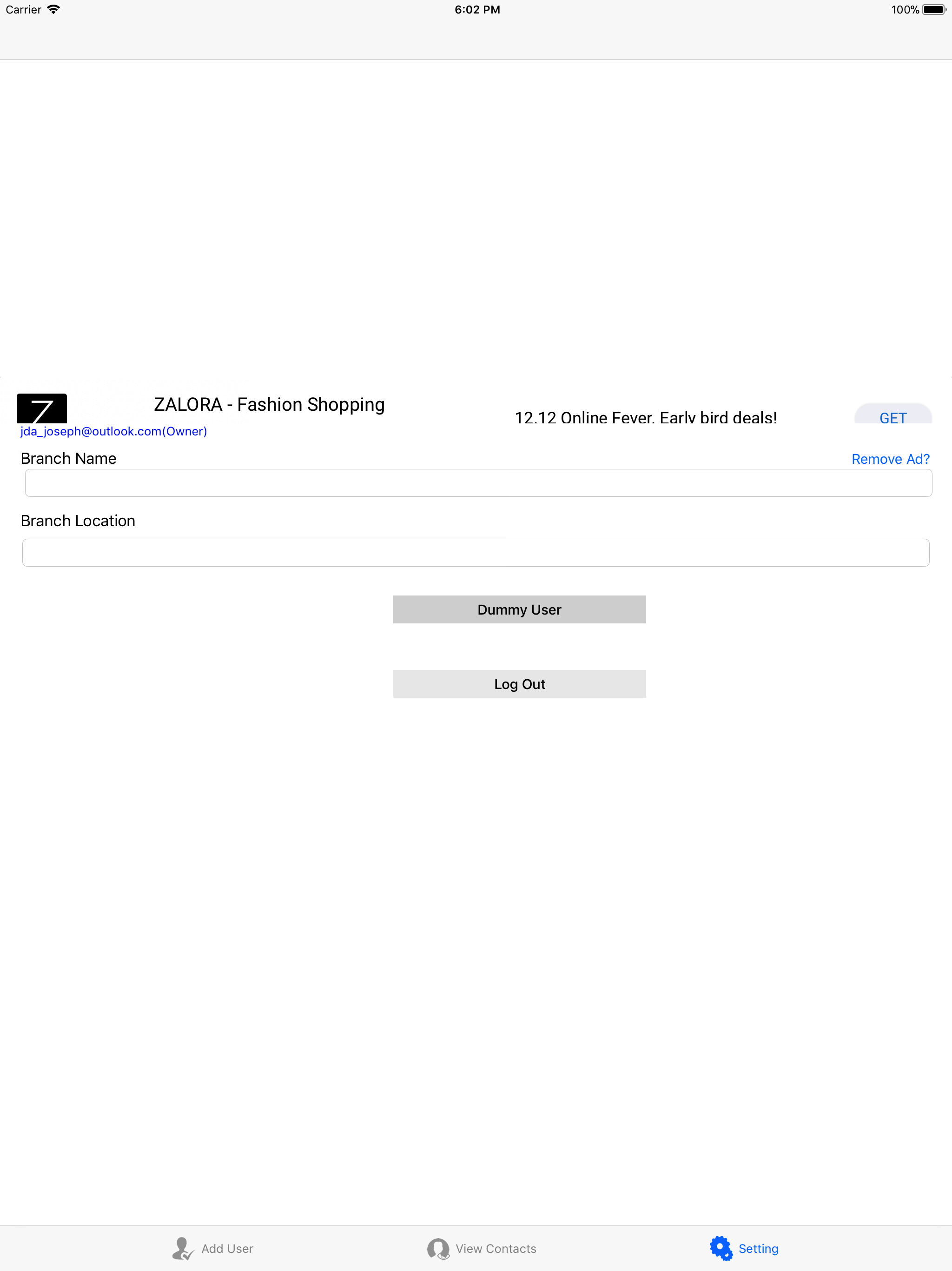 Contacts Diary