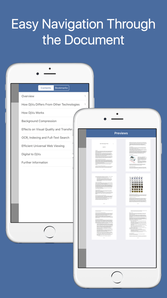 #2. DjVu Reader - Viewer for djvu and pdf formats (iOS) بواسطة: LTD DevelSoftware
