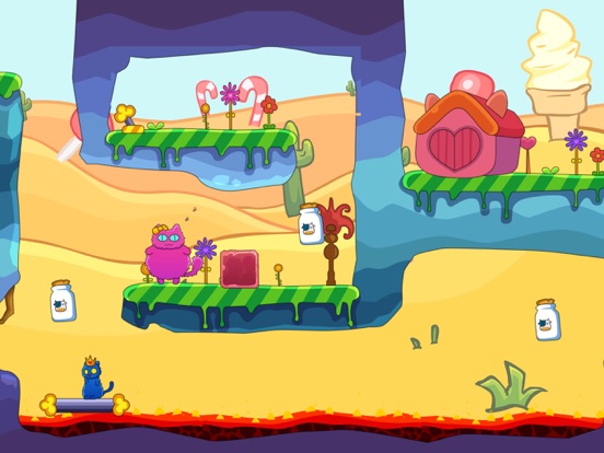 キティ姫の冒険の2つのプレーヤーのゲームのおすすめ画像2