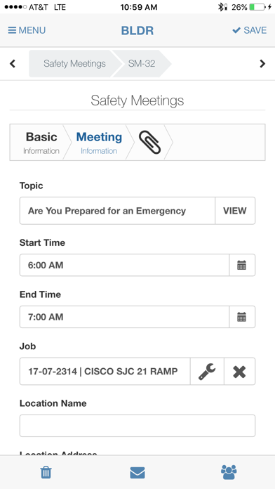BLDR PRO iPhone screenshot 4 - Business app
